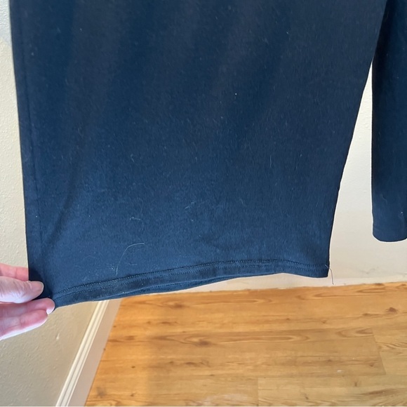 NWT GLORY SUNSHINE Black Cropped Palazzo Pants. Size XL - Picture 4 of 7